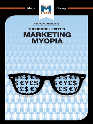 cover image of A Macat Analysis of Marketing Myopia